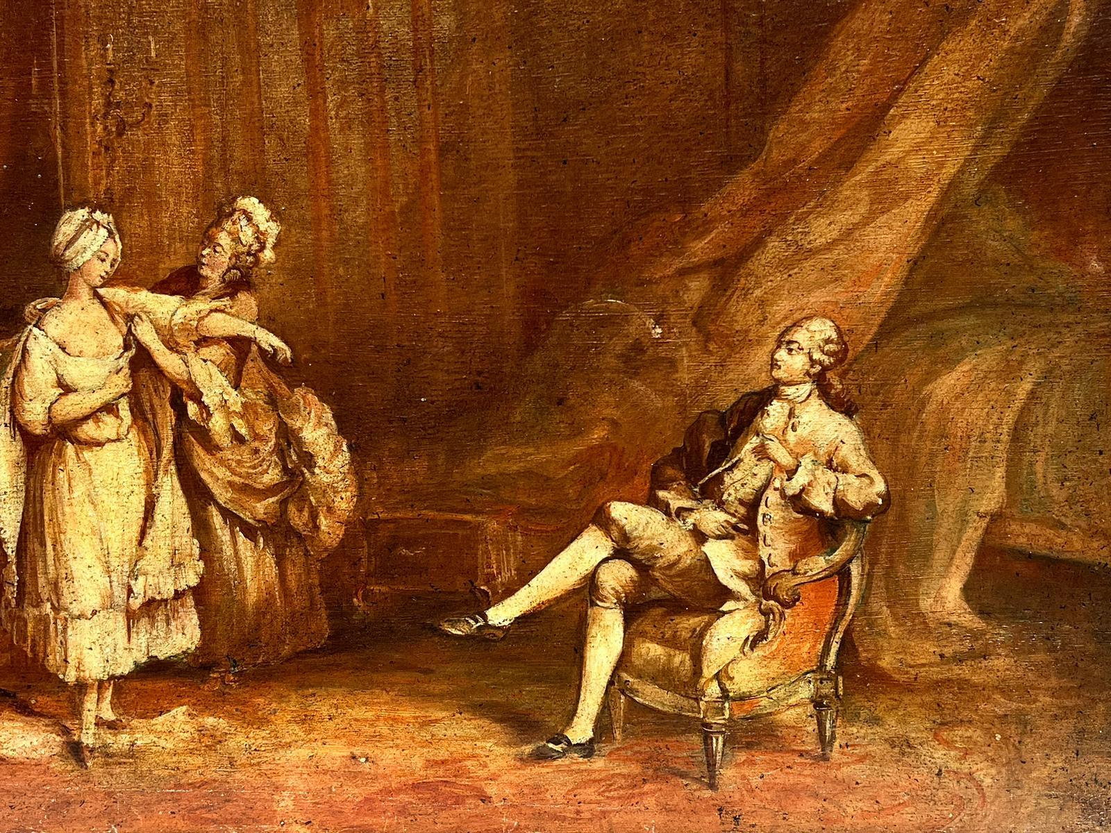 rococo dress painting