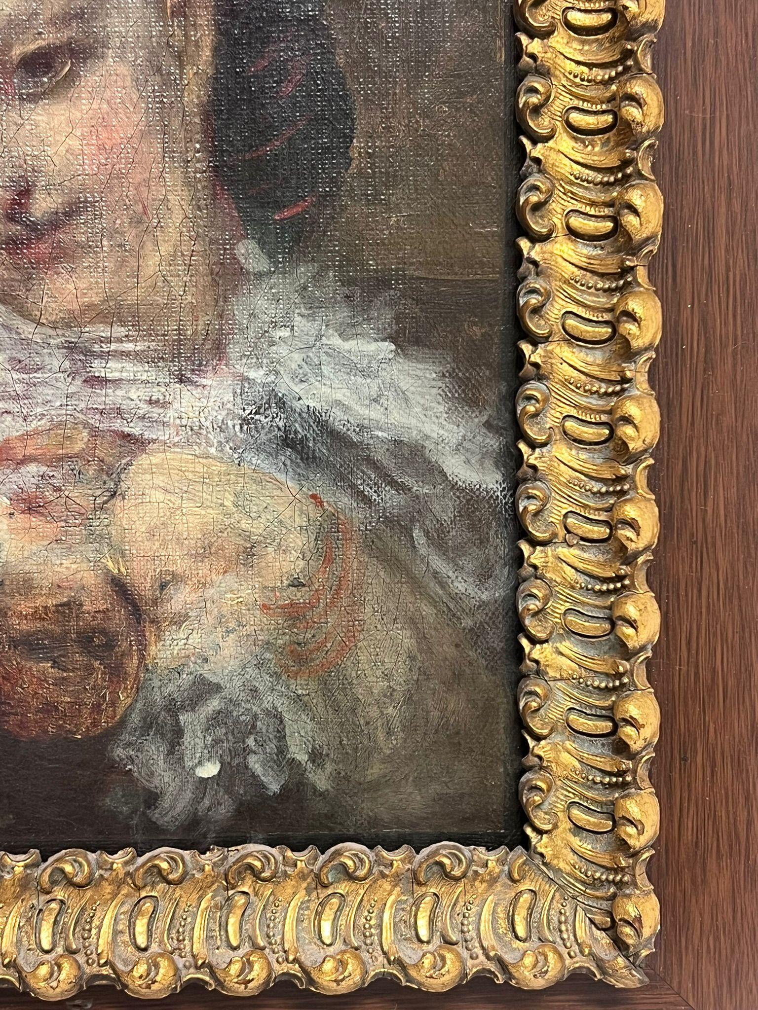 Retrato de una dama
Artista francés, periodo Rococo Siglo XVIII
óleo sobre lienzo, enmarcado
enmarcado: 15 x 12,5 pulgadas
lienzo: 10,5 x 8,5 pulgadas
procedencia: colección privada, Francia
estado: muy bueno y en buen estado 