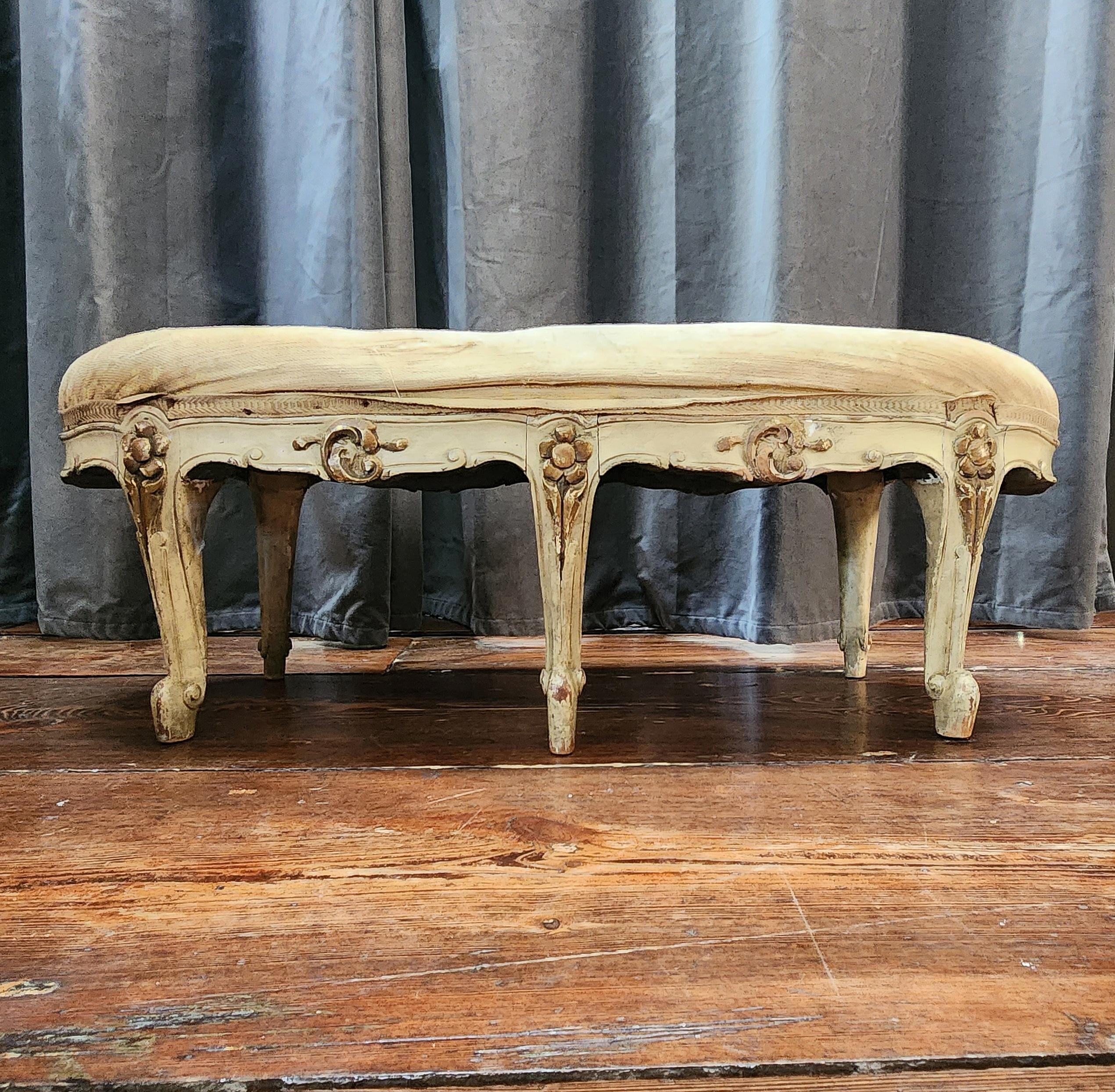 French Foot Stool 19th Century  For Sale 4