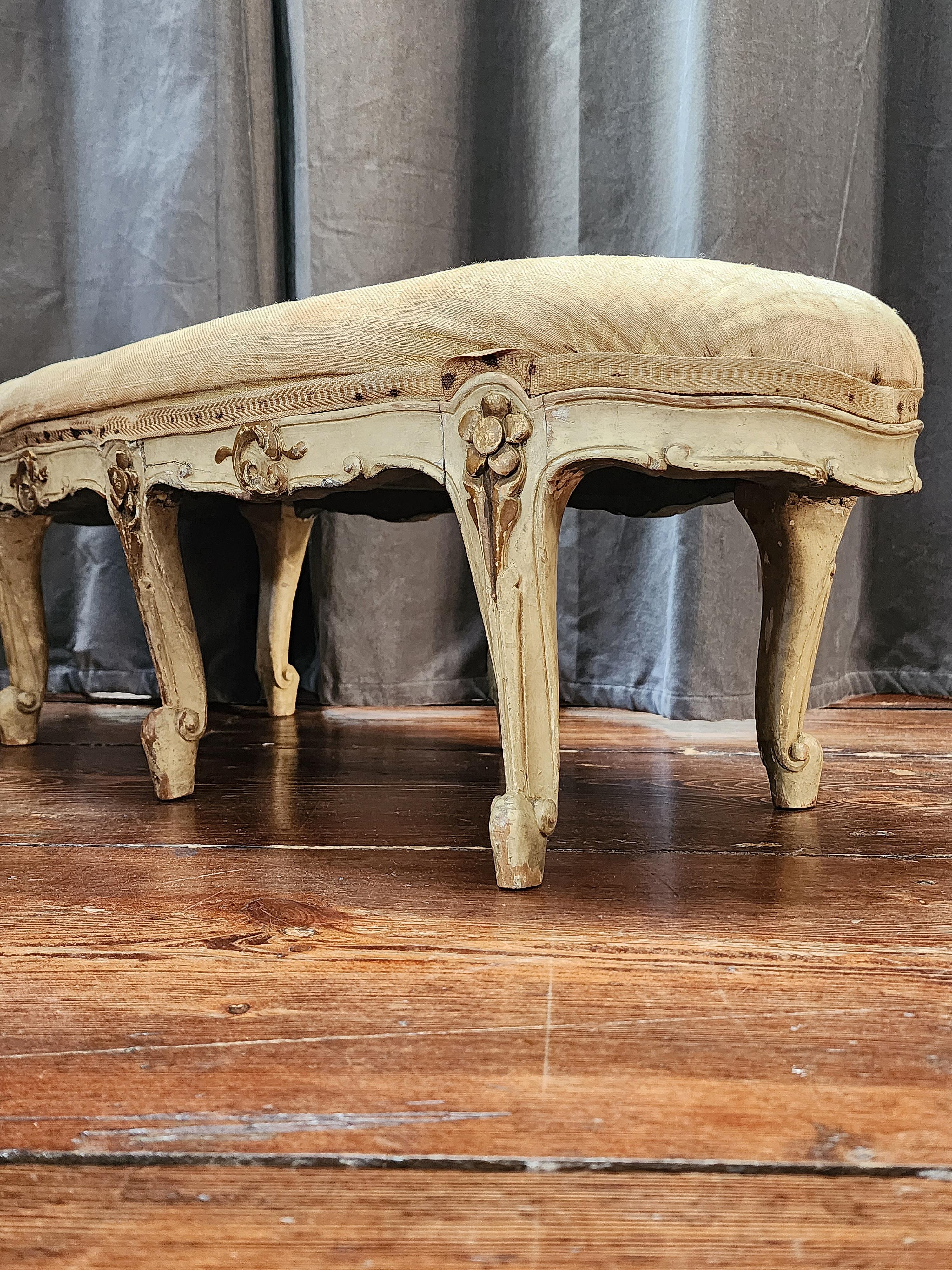 French Foot Stool 19th Century  For Sale 5