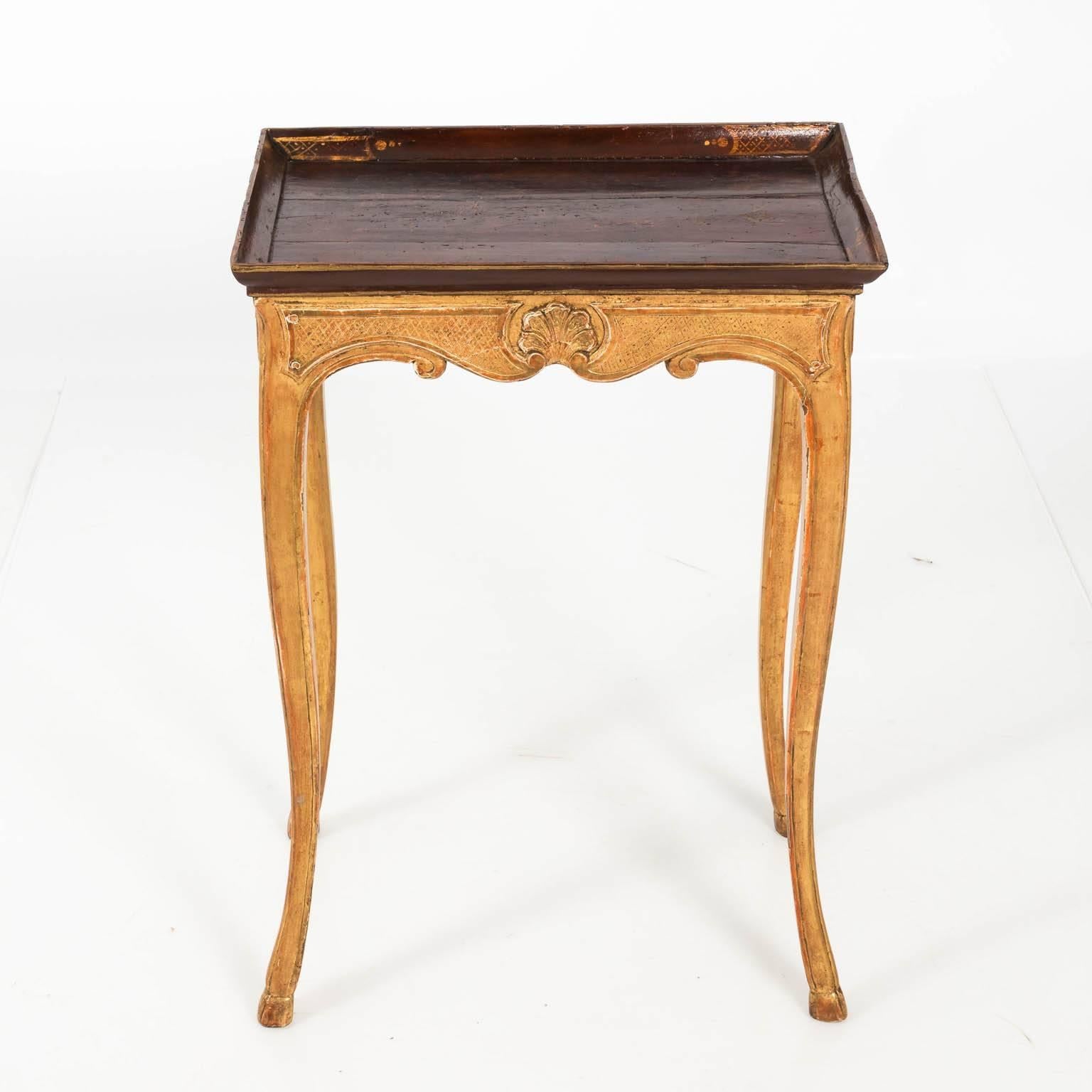 French Rococo Style 18th Century Side Table 4