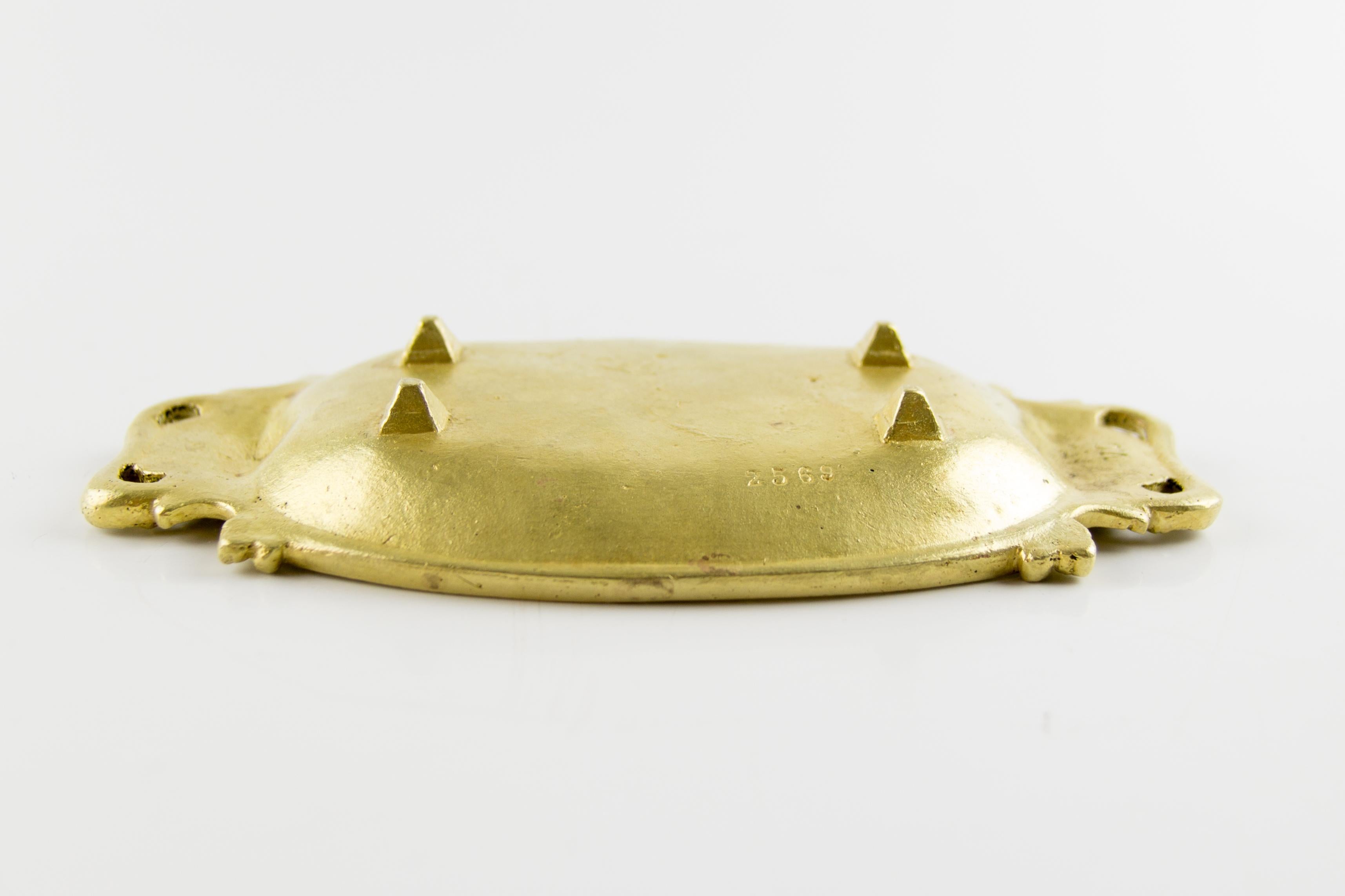 French Rococo Style Bronze Card Tray or Pin Tray, Vide - Poche, 1930s 6