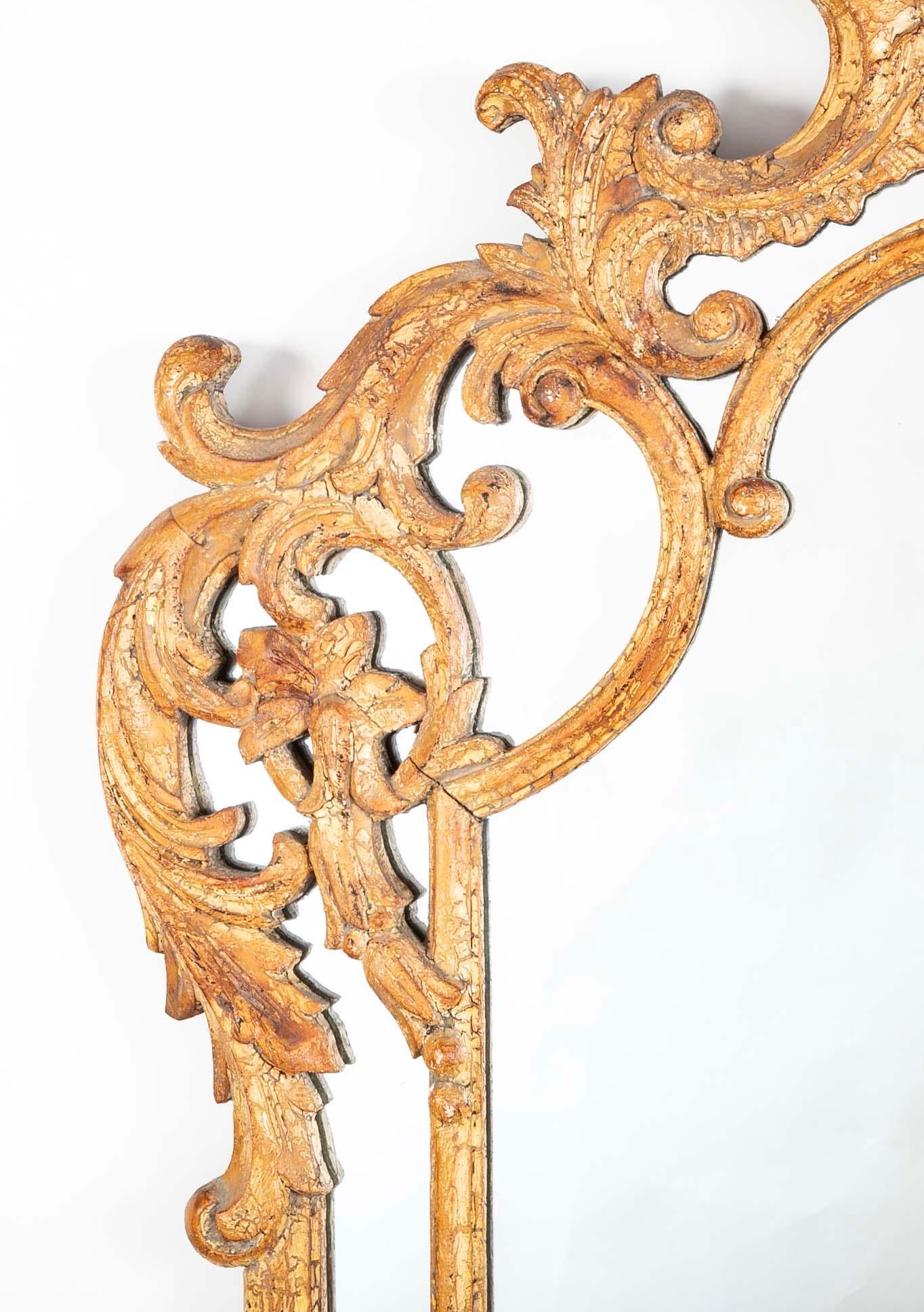 French Rococo Wood Wood sculpté et doré, grande échelle en vente 7