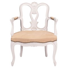 French Rococo Style Fauteuil