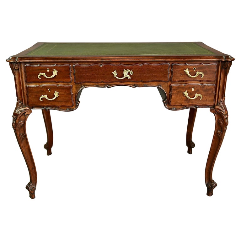 French Rococo Style Ladies Desk For Sale at 1stDibs