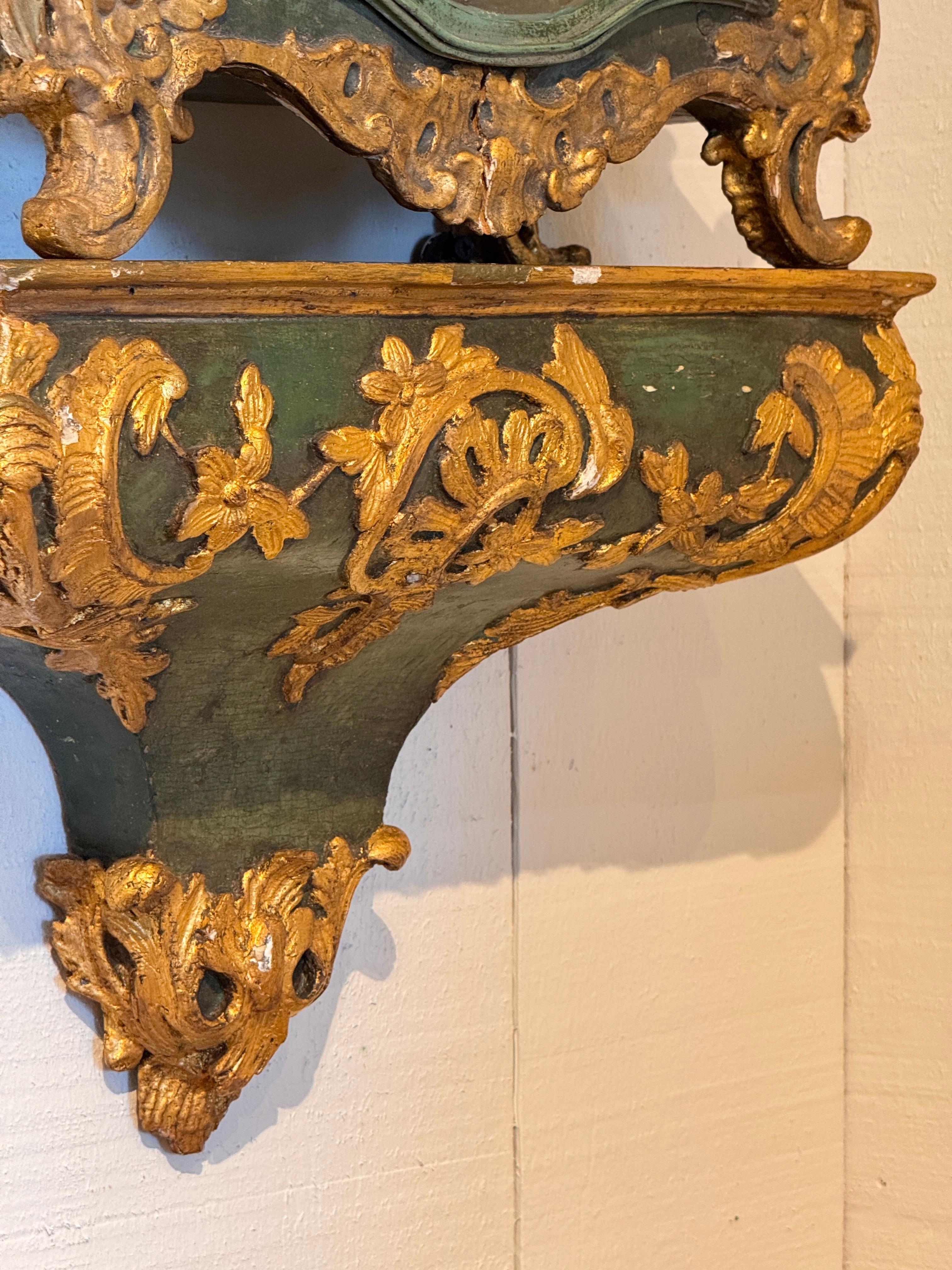 French Rococo Style Mantel Clock by Mosmann, Colmar In Good Condition For Sale In Charlottesville, VA