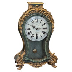 French Rococo Style Mantel Clock by Mosmann, Colmar