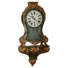 Reloj de chimenea de estilo French Rococo de Mosmann, Colmar