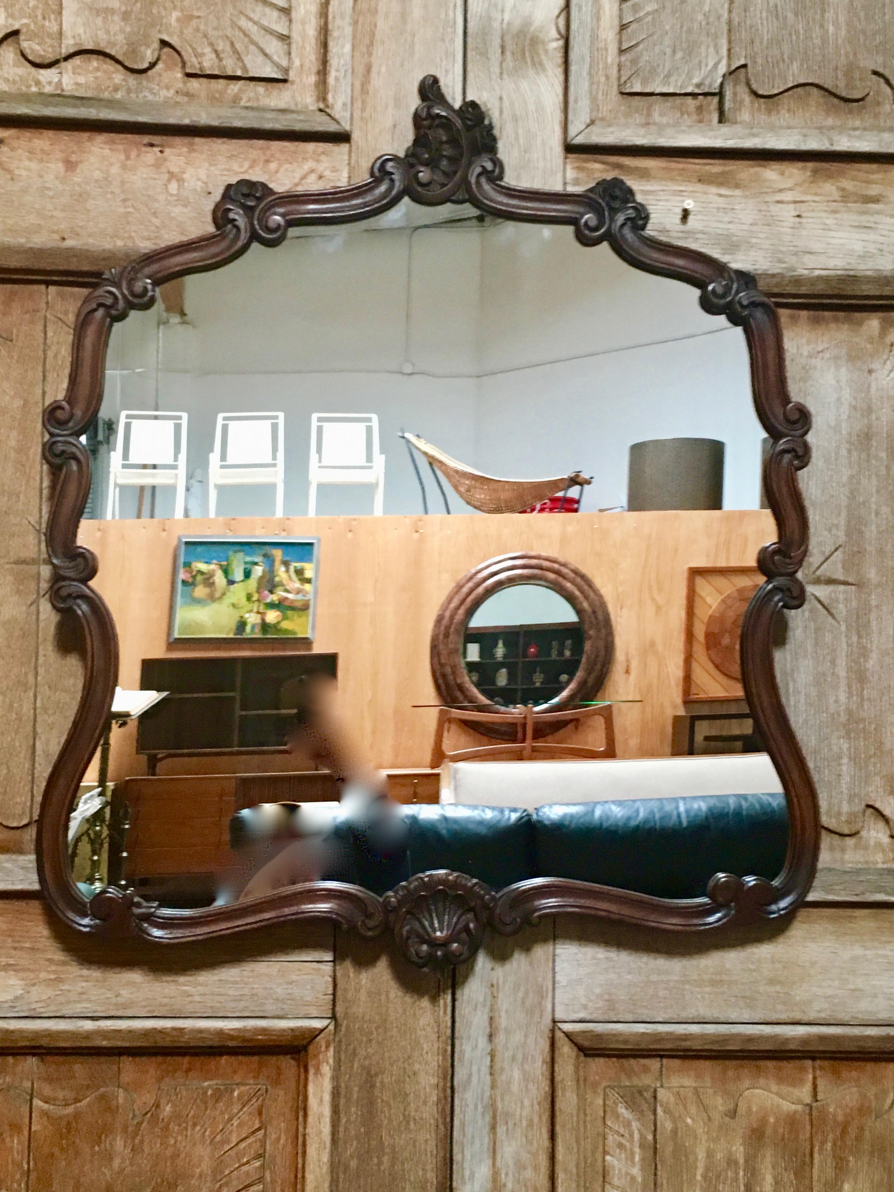 French Rococo Style Mirror Frame 5