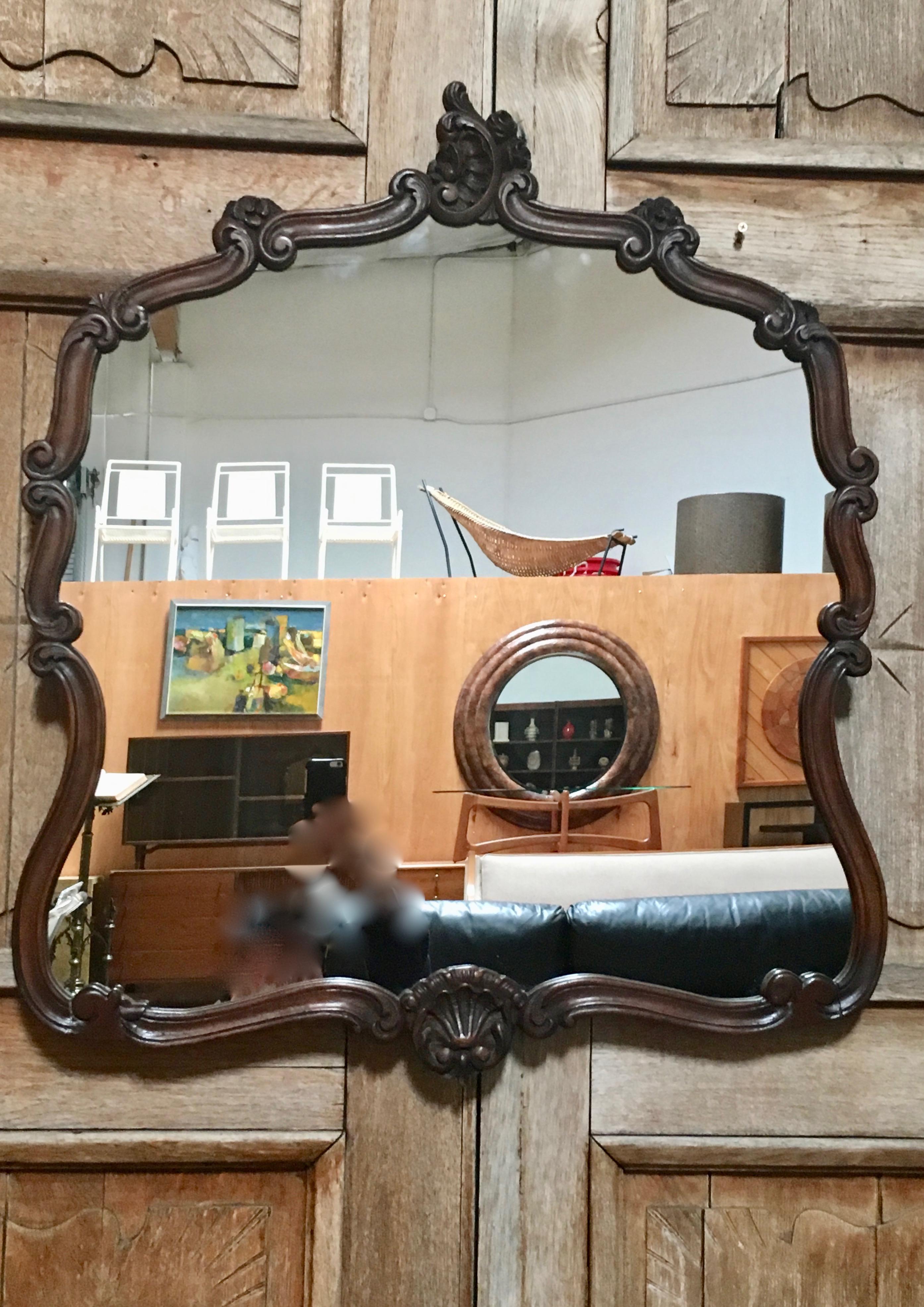 French Rococo Style Mirror Frame 6