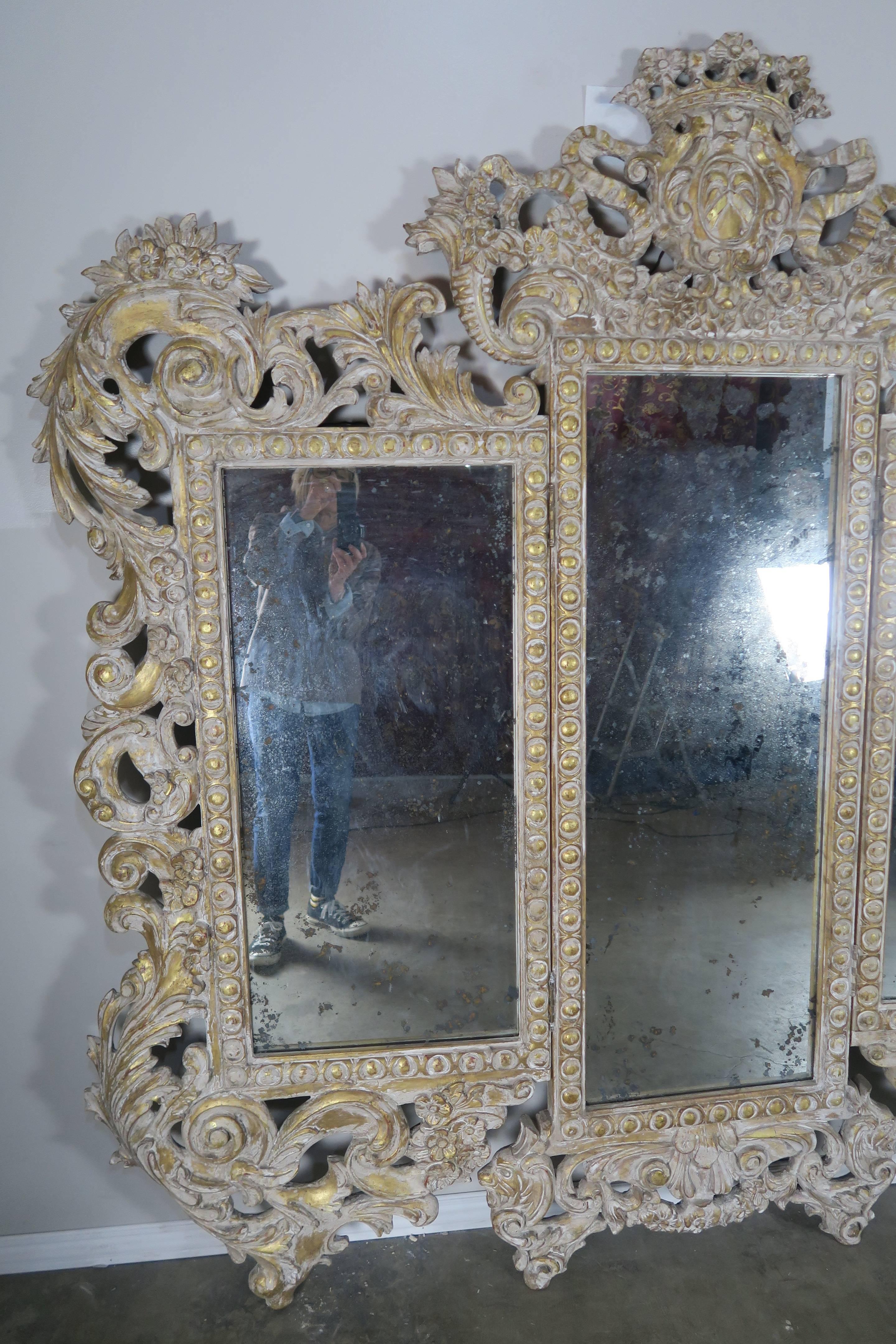 three part mirror