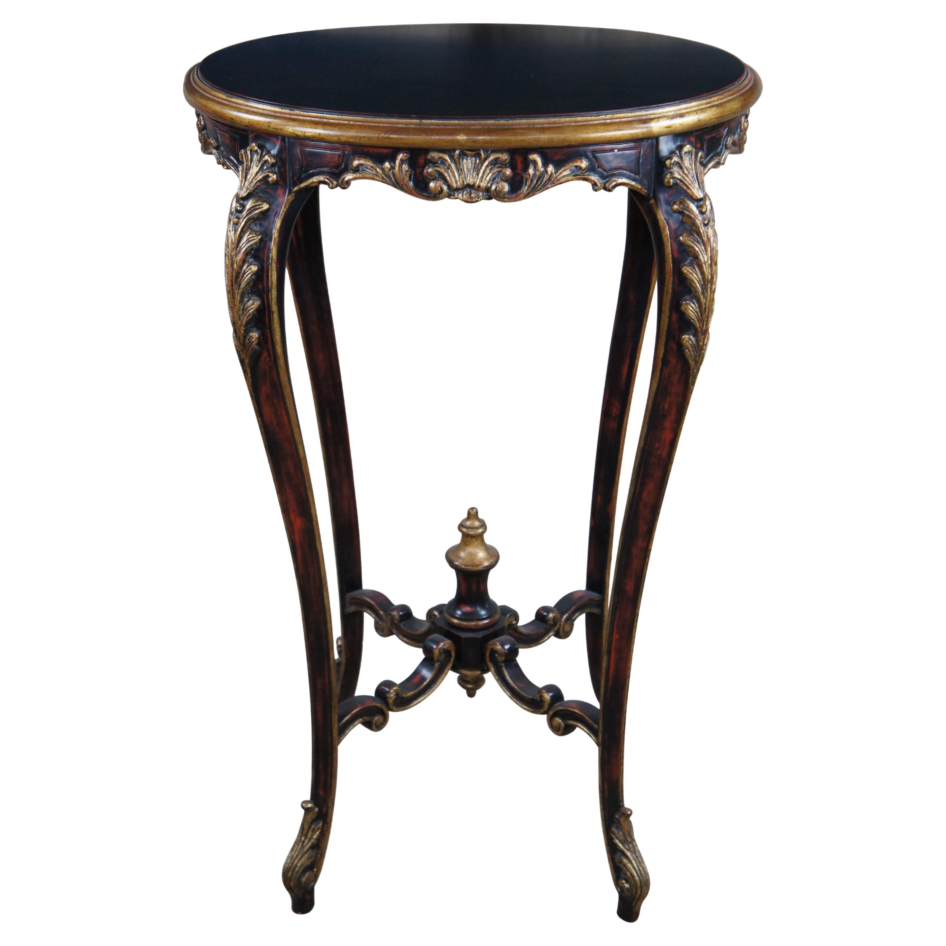 Französisch Rokoko-Stil hoch Guéridon Pedestal Tabelle Pflanze Skulptur Stand 44"