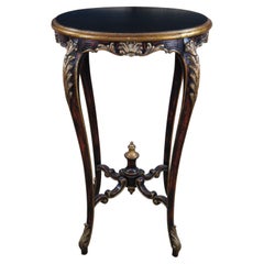 Mesa alta con pedestal de estilo French Rococo Guéridon Soporte para plantas 44
