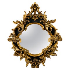 Vintage French Rococo Style Wall or Mantel Mirror
