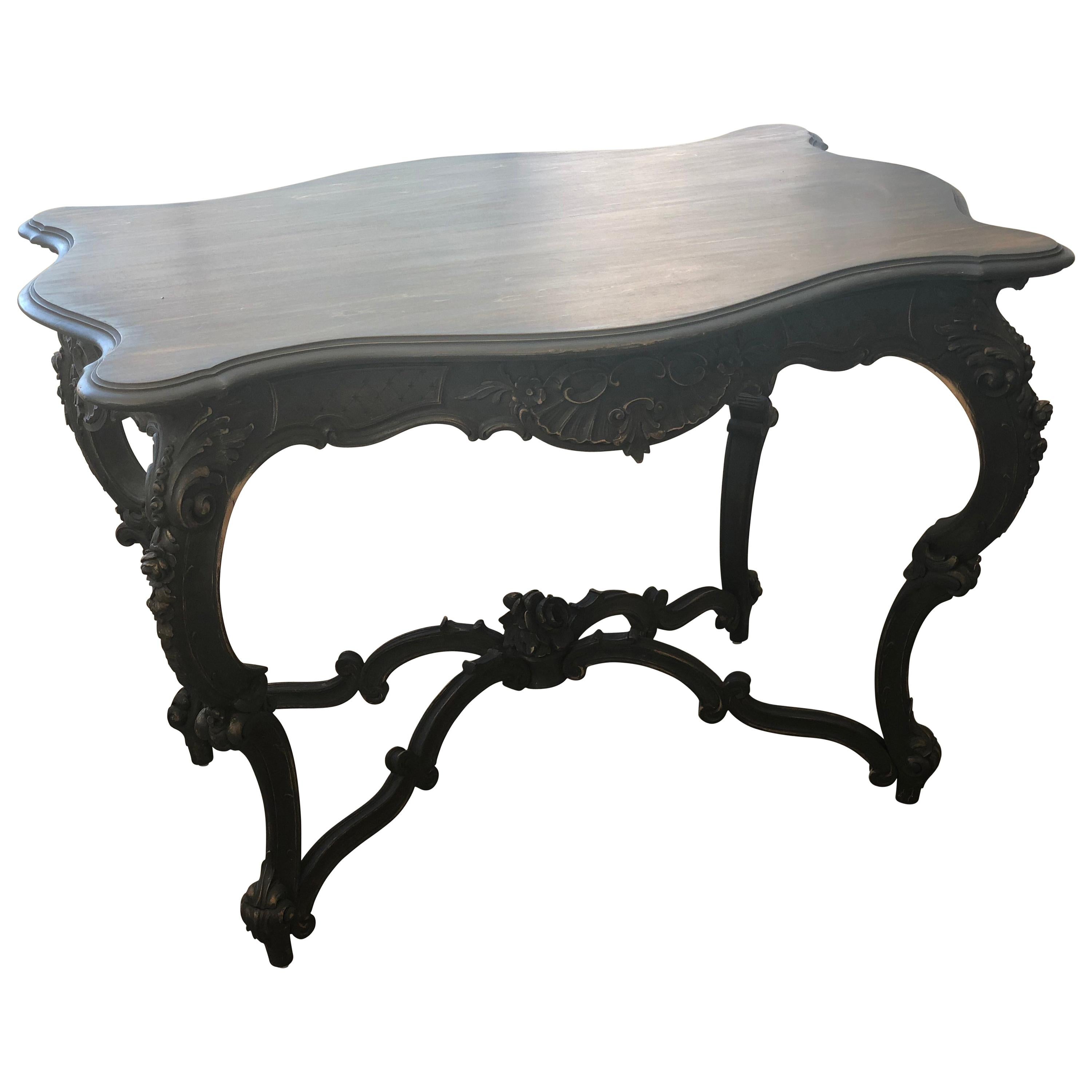 French Rococo Table For Sale