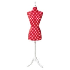 French Romantic Style Red and White Dummy