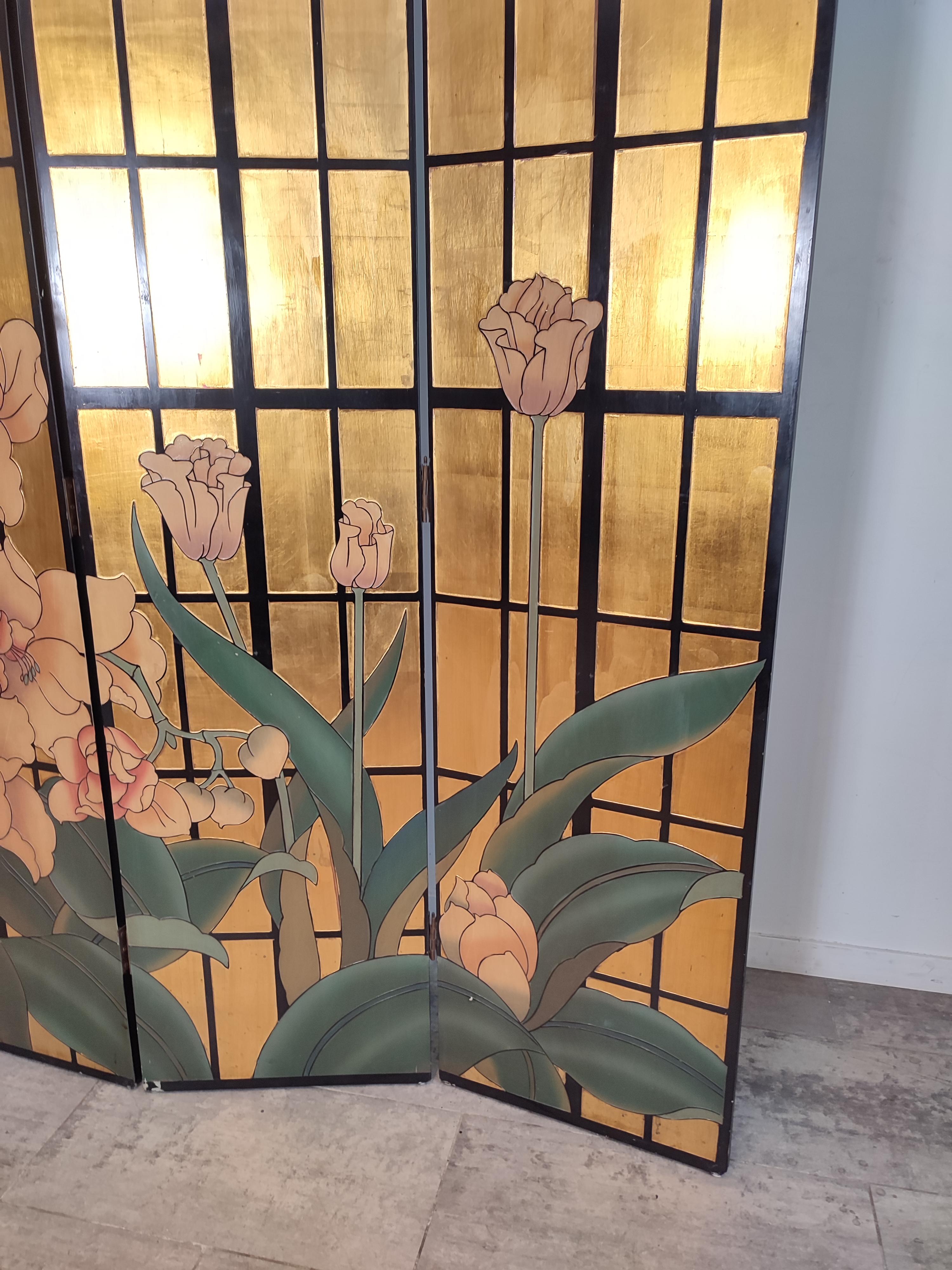 Hollywood Regency French Room Divider from Fournier Decoration, Paris For Sale