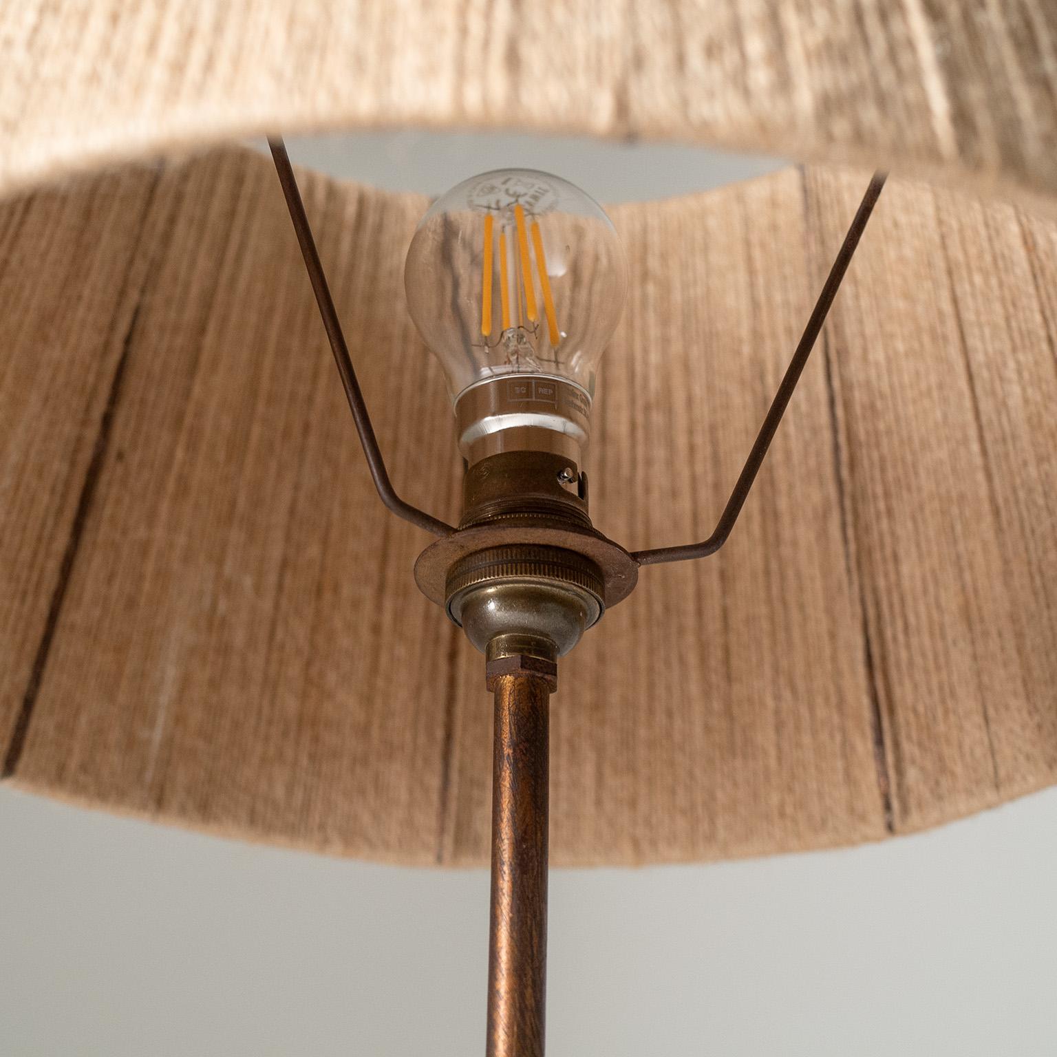 Peint Lampe de table « Rooster » française, datant d'environ 1970 en vente