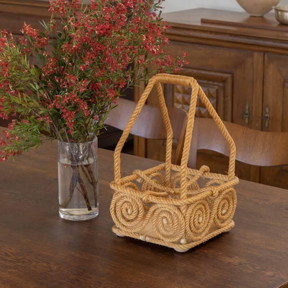 Französischer seilflaschenhalter von Audoux Minet im Zustand „Gut“ im Angebot in Los Angeles, CA