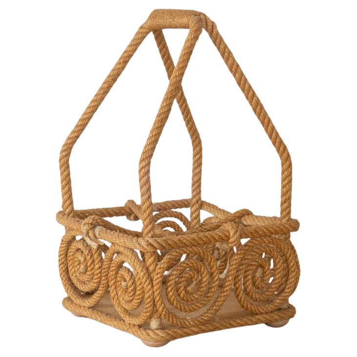 French Rope Bottle Holder by Audoux Minet
