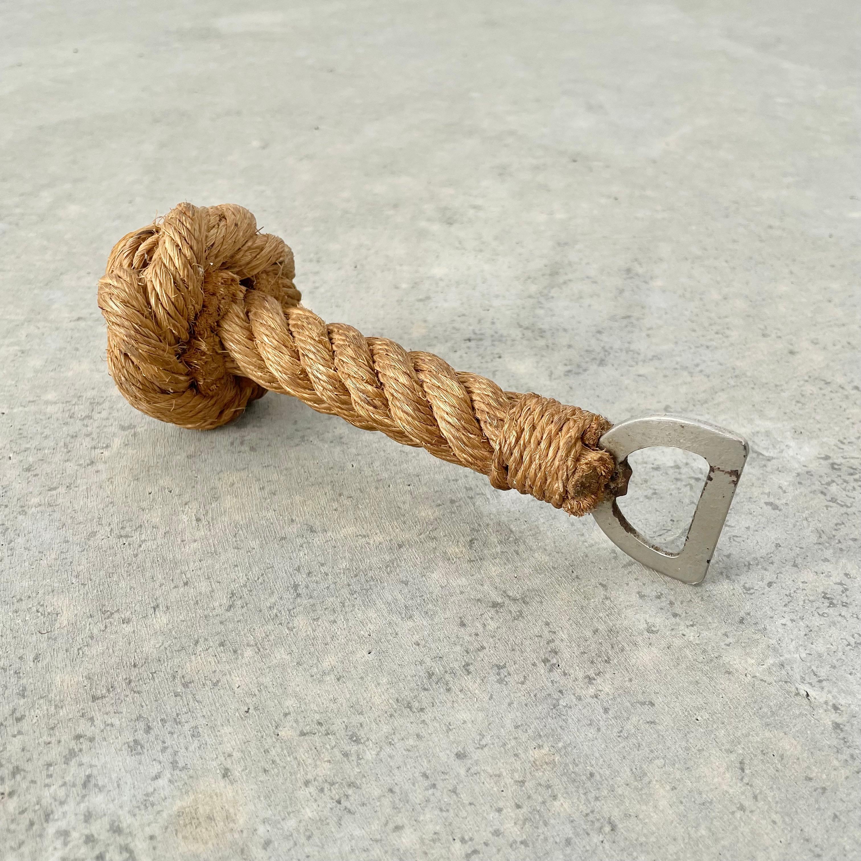 Mid-20th Century French Rope Bottle Opener by Audoux Minet