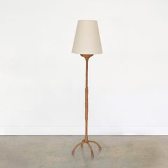 French Rope Floor Lamp by Audoux-Minet