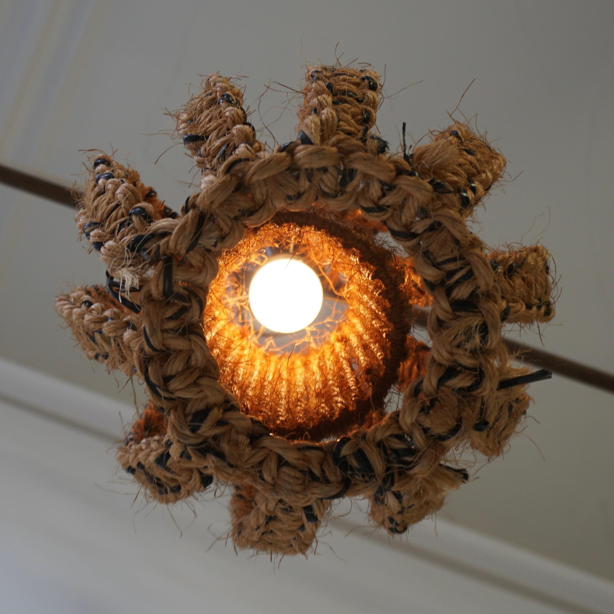 French Rope Light  In Good Condition For Sale In Antwerp, BE