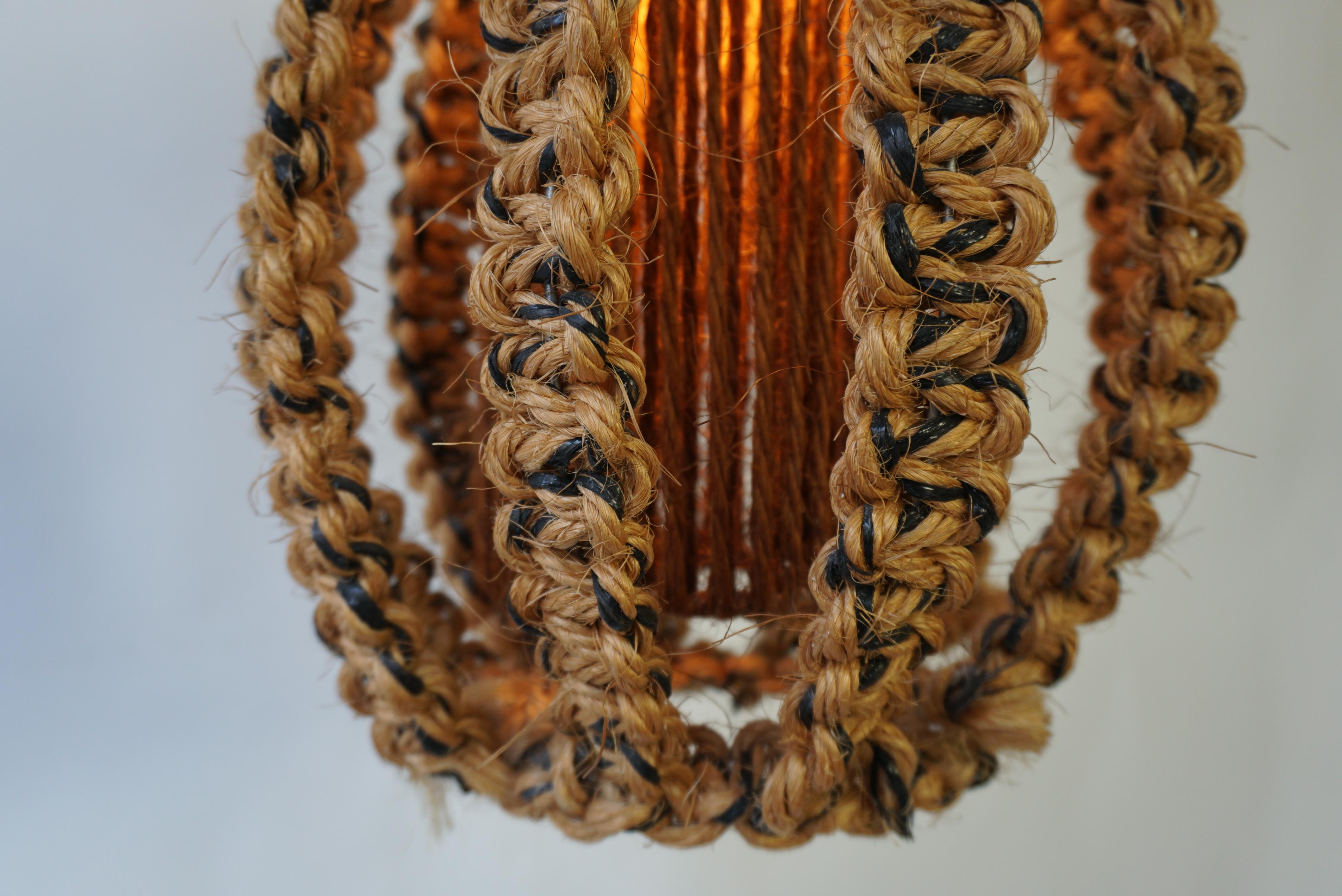 20th Century French Rope Light  For Sale