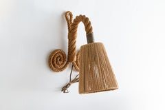 French Rope Sconce in the Style of Audoux Minet
