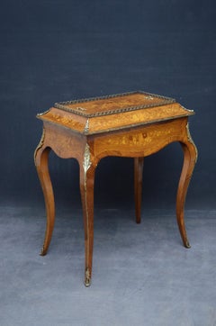 French Rosewood and Inlaid Jardinière
