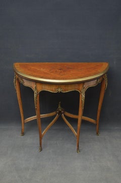 French Rosewood Card Table / Hall Table
