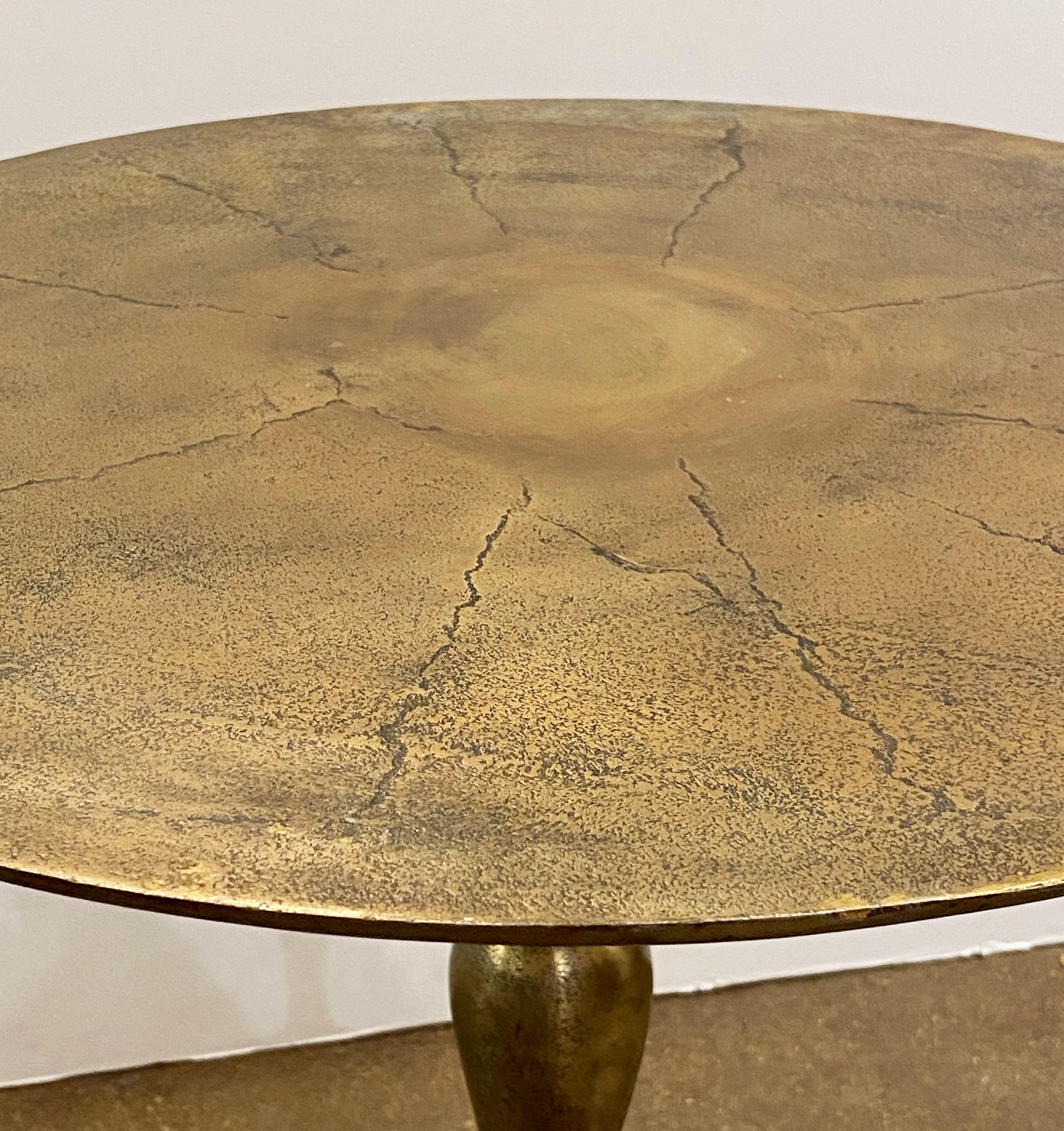 French Round Bistro or Club Occasional Table from the Ritz Hotel, Paris 6