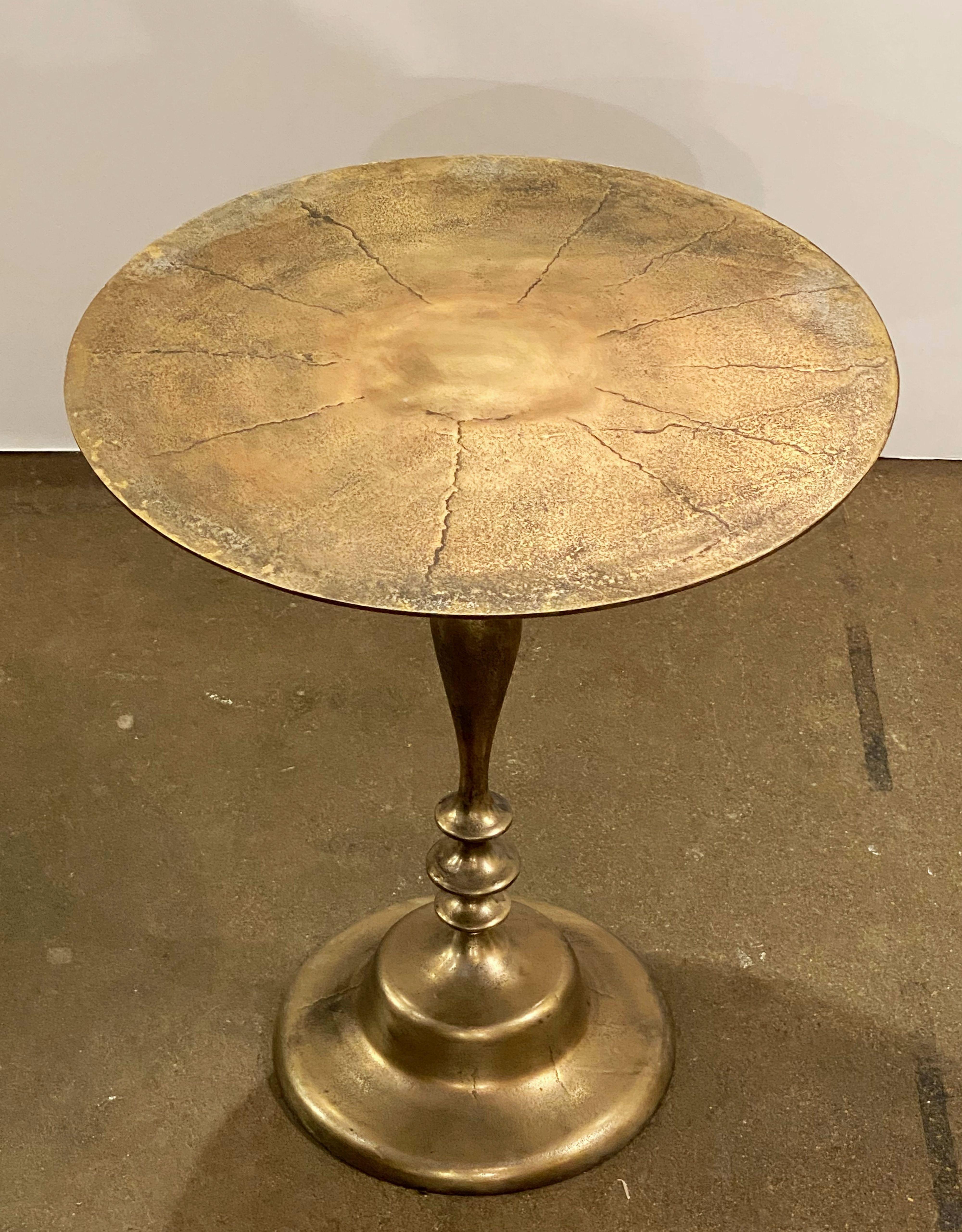 French Round Bistro or Club Occasional Table from the Ritz Hotel, Paris In Good Condition In Austin, TX