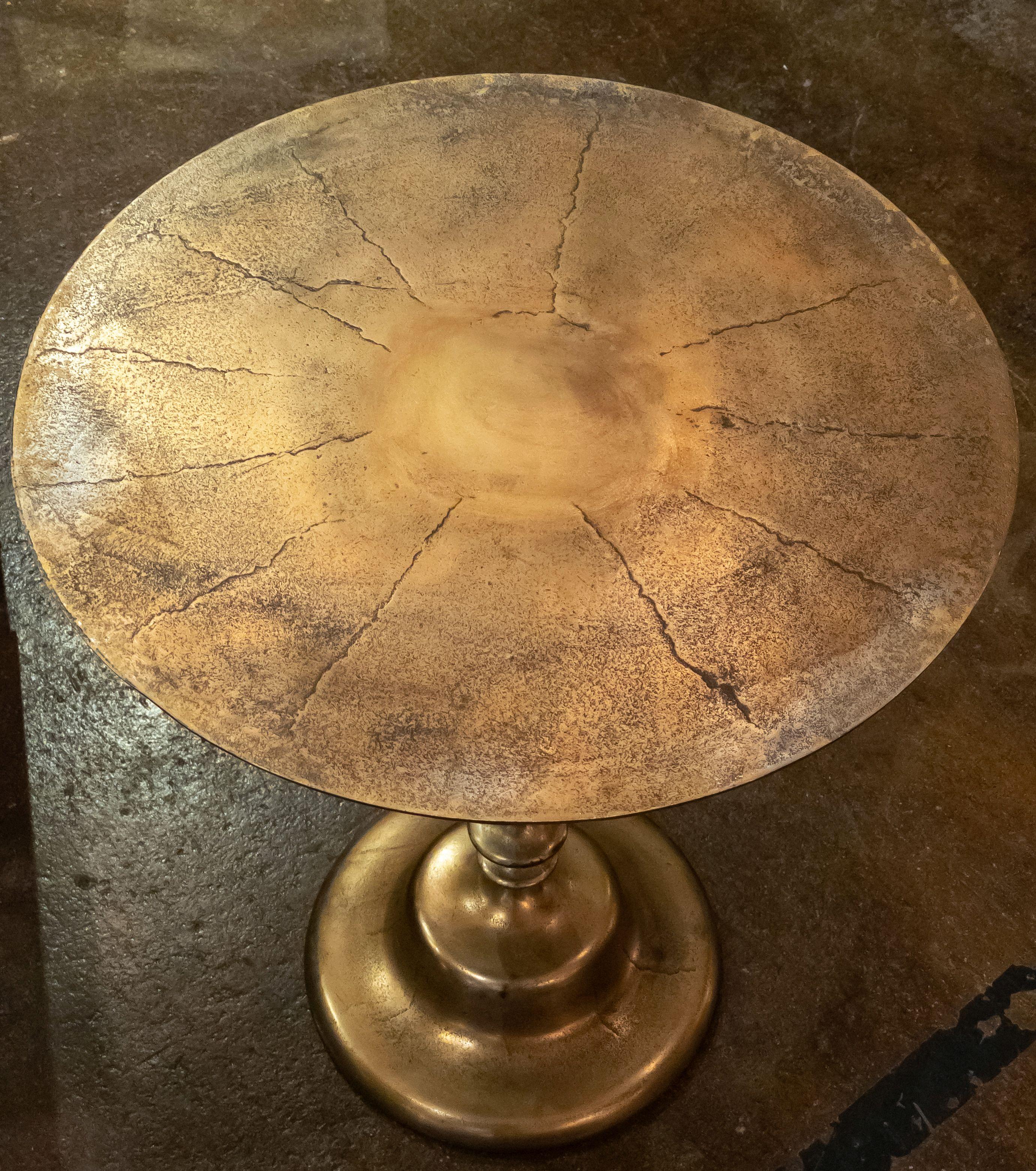 20th Century French Round Bistro or Club Occasional Table from the Ritz Hotel, Paris