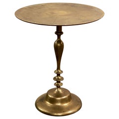 French Round Bistro or Club Occasional Table from the Ritz Hotel, Paris