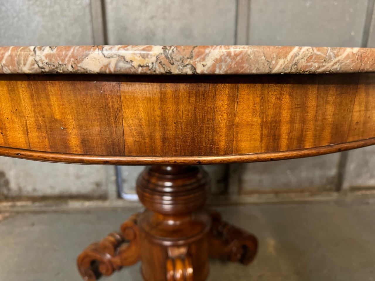 French Round Gueridon Centre Table For Sale 6