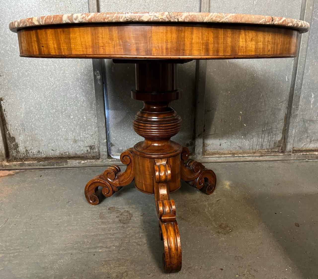 French Round Gueridon Centre Table For Sale 10