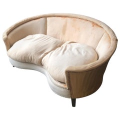 French Art Deco Style Sofa