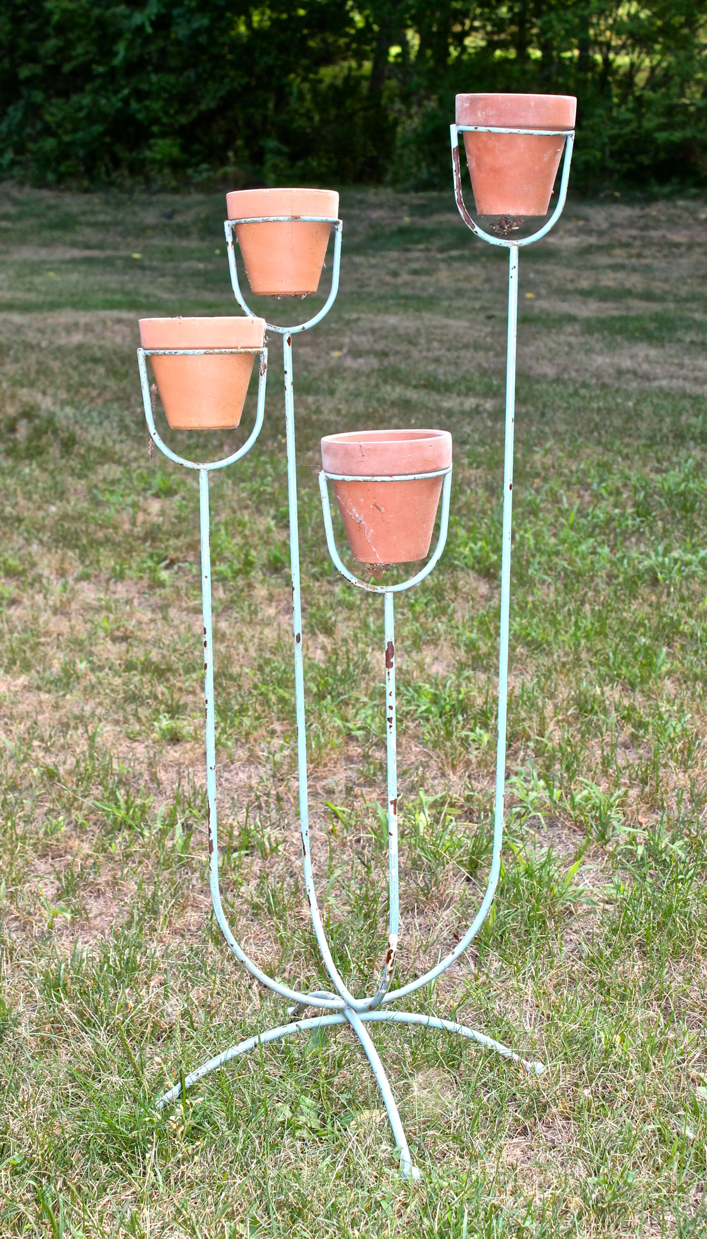 20th Century French Style 1950s Plant Stand For Sale