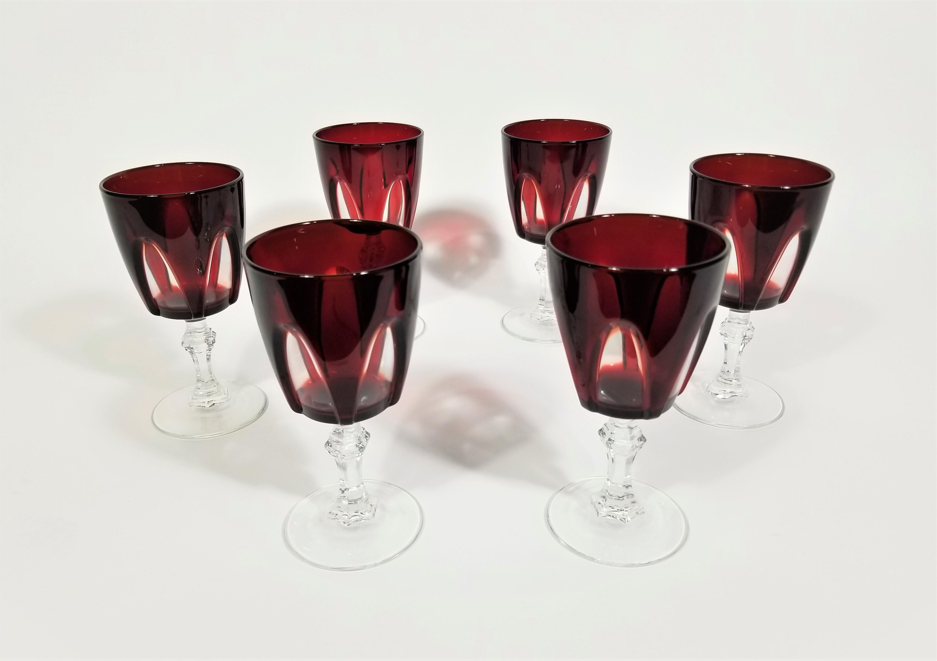 ruby red antique glassware