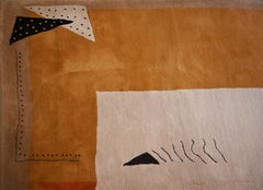 French rug by Toulemonde Bochart, "Argonauts" Jean-Jacques Beaumé - N° 1642