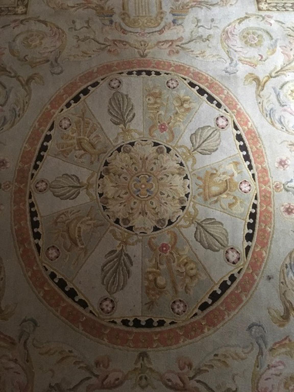neoclassical rug