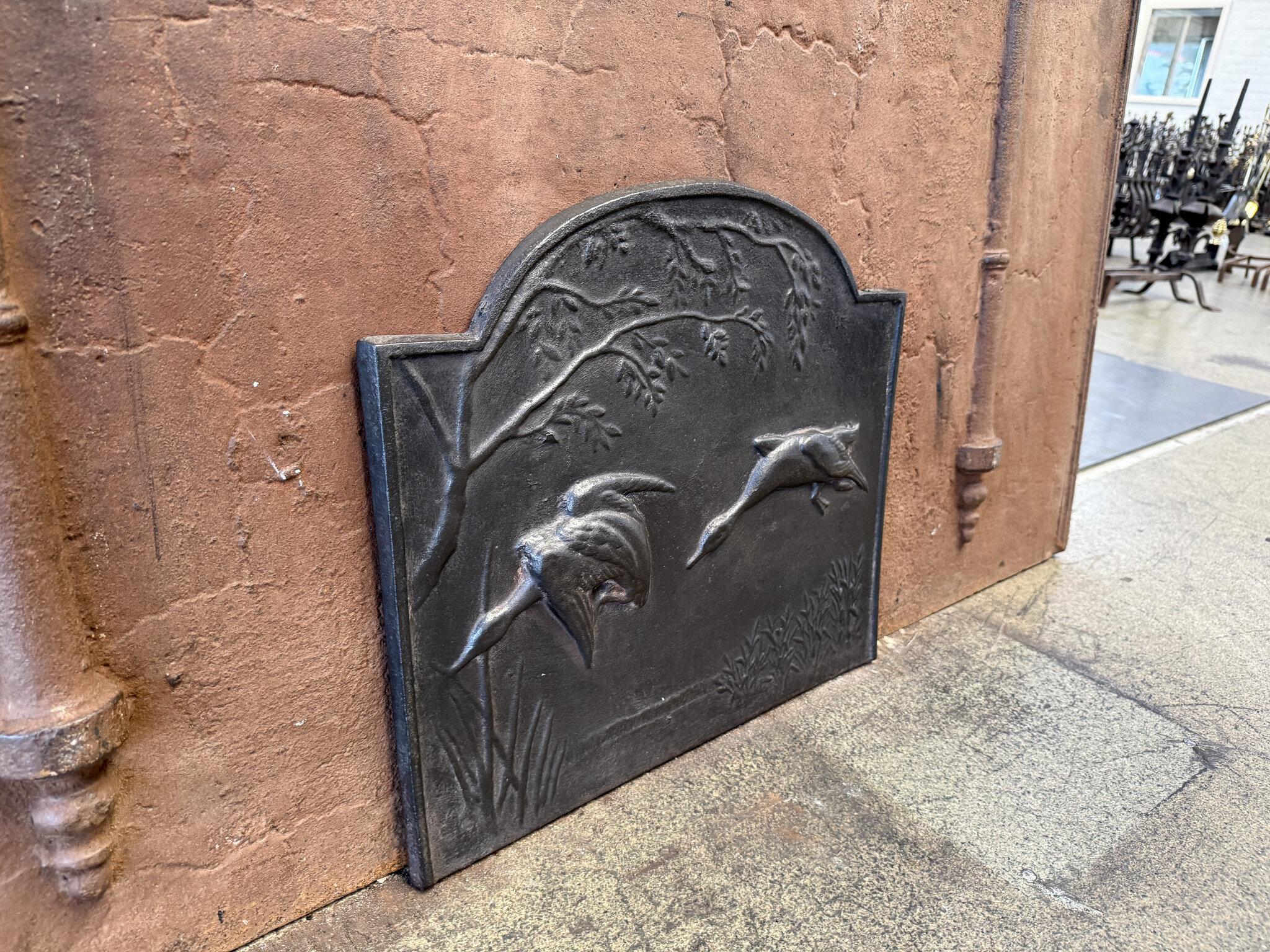 Plaque de cheminée / dosseret 