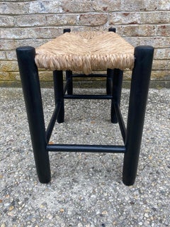 French Rush Seat Bench