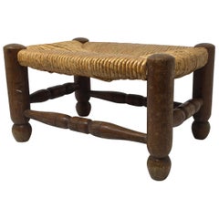 French Rush Seated Foot Rest