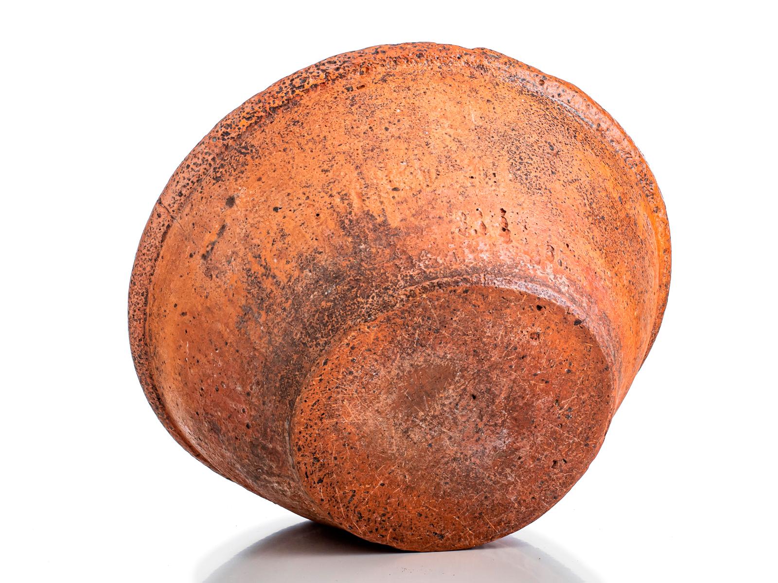 Rustico Lavabo rustico e rurale francese dell'inizio del XIX secolo in terracotta in vendita