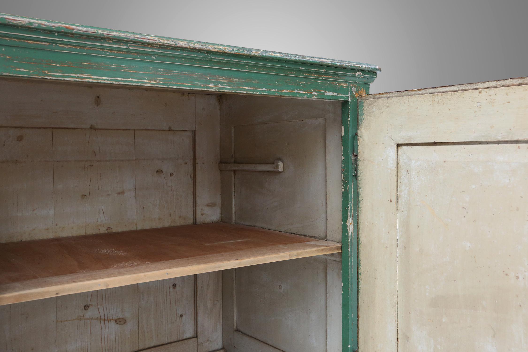 French rustic cabinet 1920 For Sale 8