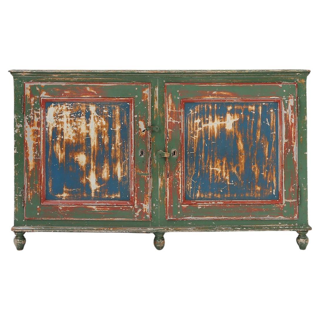 French rustic cabinet 1920 For Sale