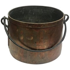 French Rustic Copper Pot