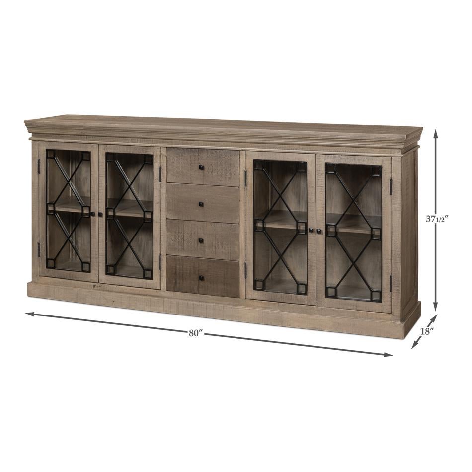 French Rustic Sideboard For Sale 5